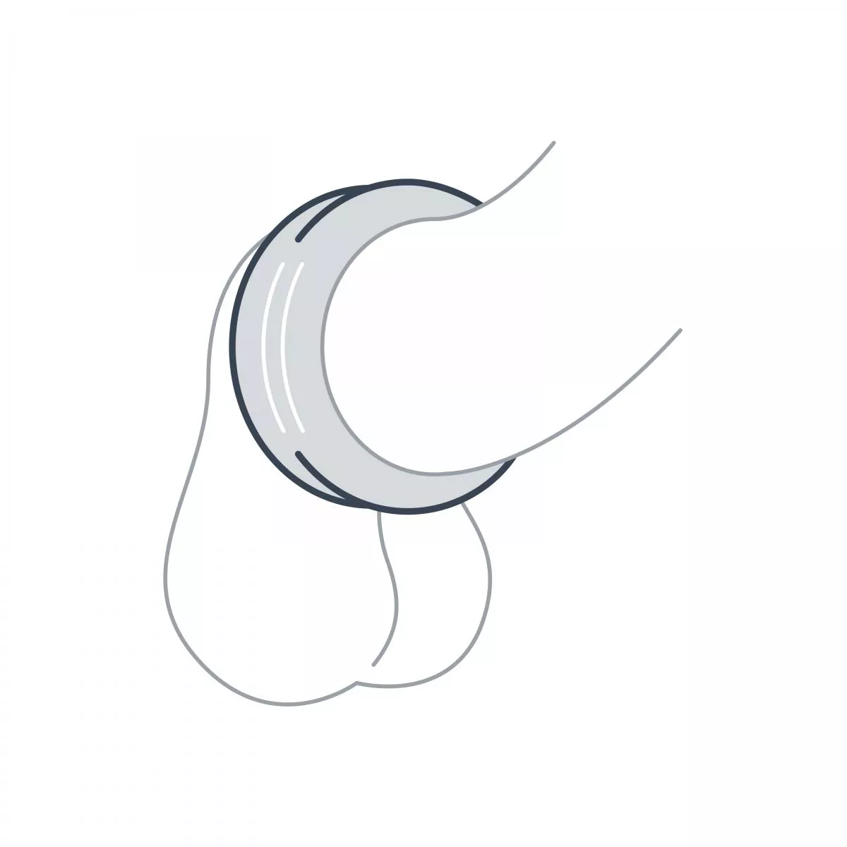 Δακτύλιος πέους Boners Double Design Cock Ring