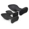 Σετ 3 πρωκτικών σφηνών Black Silicone Buttplug Set - Easytoys Anal Collection