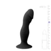Πρωκτικό Ομοίωμα Πέους Black Silicone Suction Cup Dildo Easytoys Anal Collection