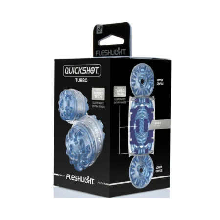 Αυνανιστήρι FLESHLIGHT - MASTURBATOR QUICKSHOT TURBO BLUE ICE