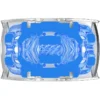 Αυνανιστήρι FLESHLIGHT - MASTURBATOR QUICKSHOT TURBO BLUE ICE