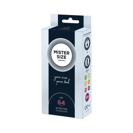 Προφυλακτικά MISTER SIZE - CONDOMS SIZE XXL 64 MM (10 UNITS)