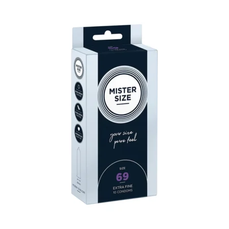 Προφυλακτικά MISTER SIZE - CONDOMS SIZE XXXL 69 MM (10 UNITS)