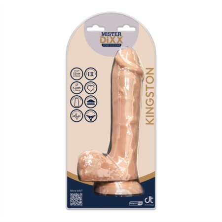 MR. DIXX KINGSTON 8.6 INCH SILICONE DONG