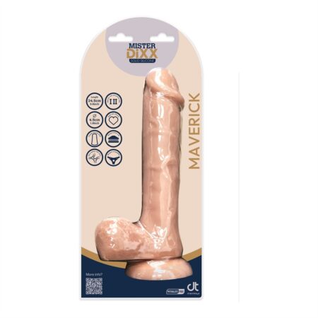 Ρεαλιστικό ομοίωμα πέους Maverick 9,6 Inch Silicone Dildo DREAMTOYS MR DIXX