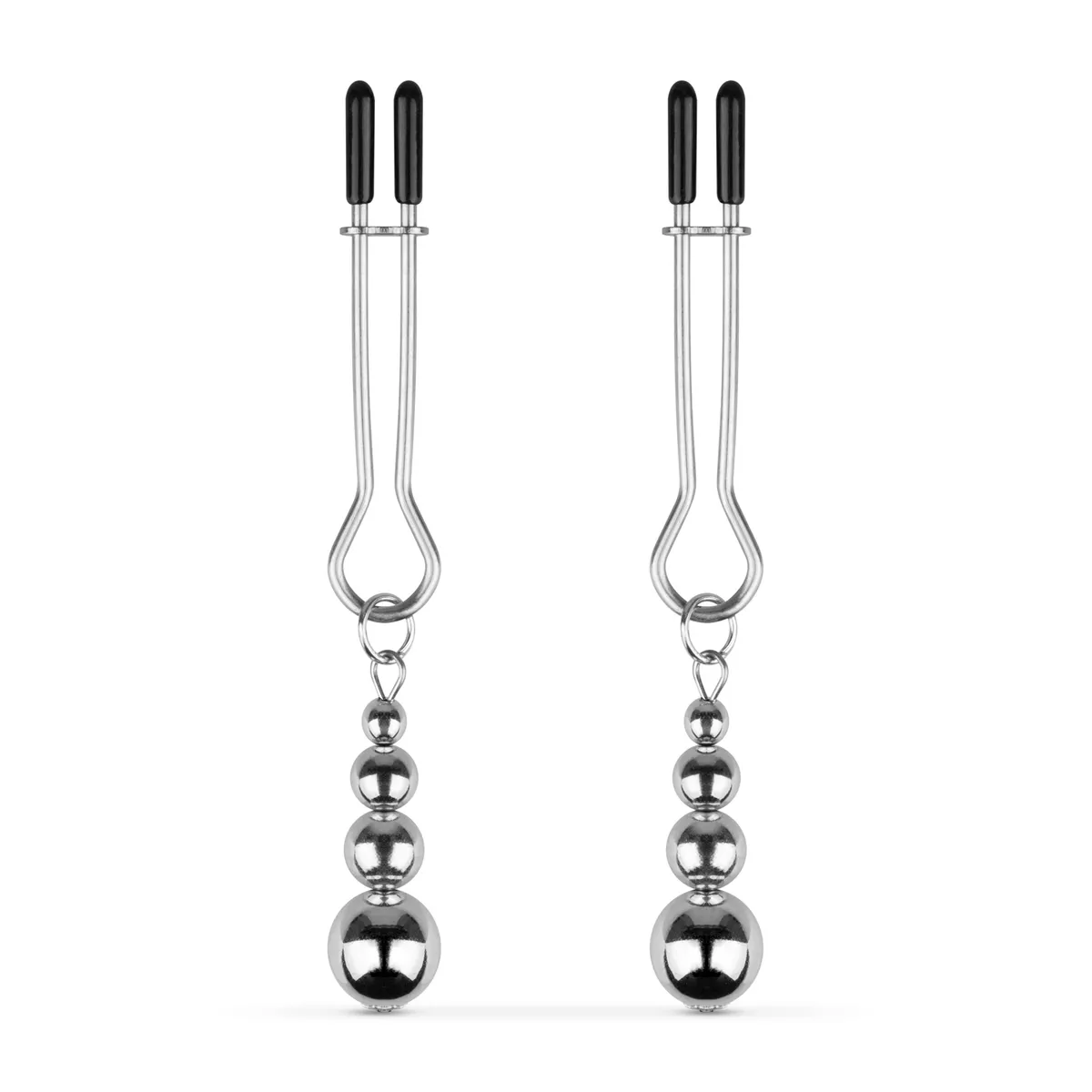 Σφιγκτήρες θηλών Bedroom Fantasies - Nipple and Clitoris Clamps - Silver