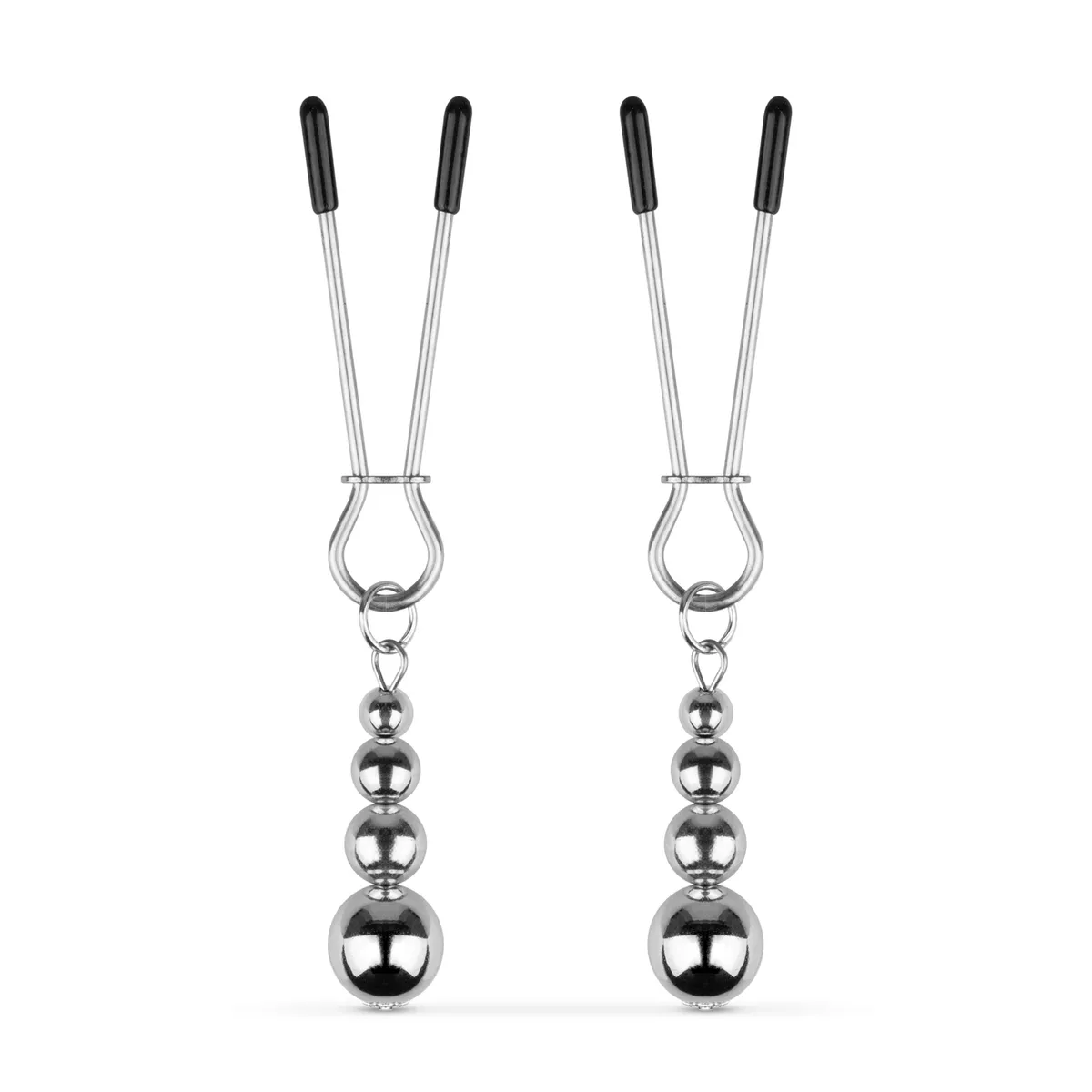 Σφιγκτήρες θηλών Bedroom Fantasies - Nipple and Clitoris Clamps - Silver