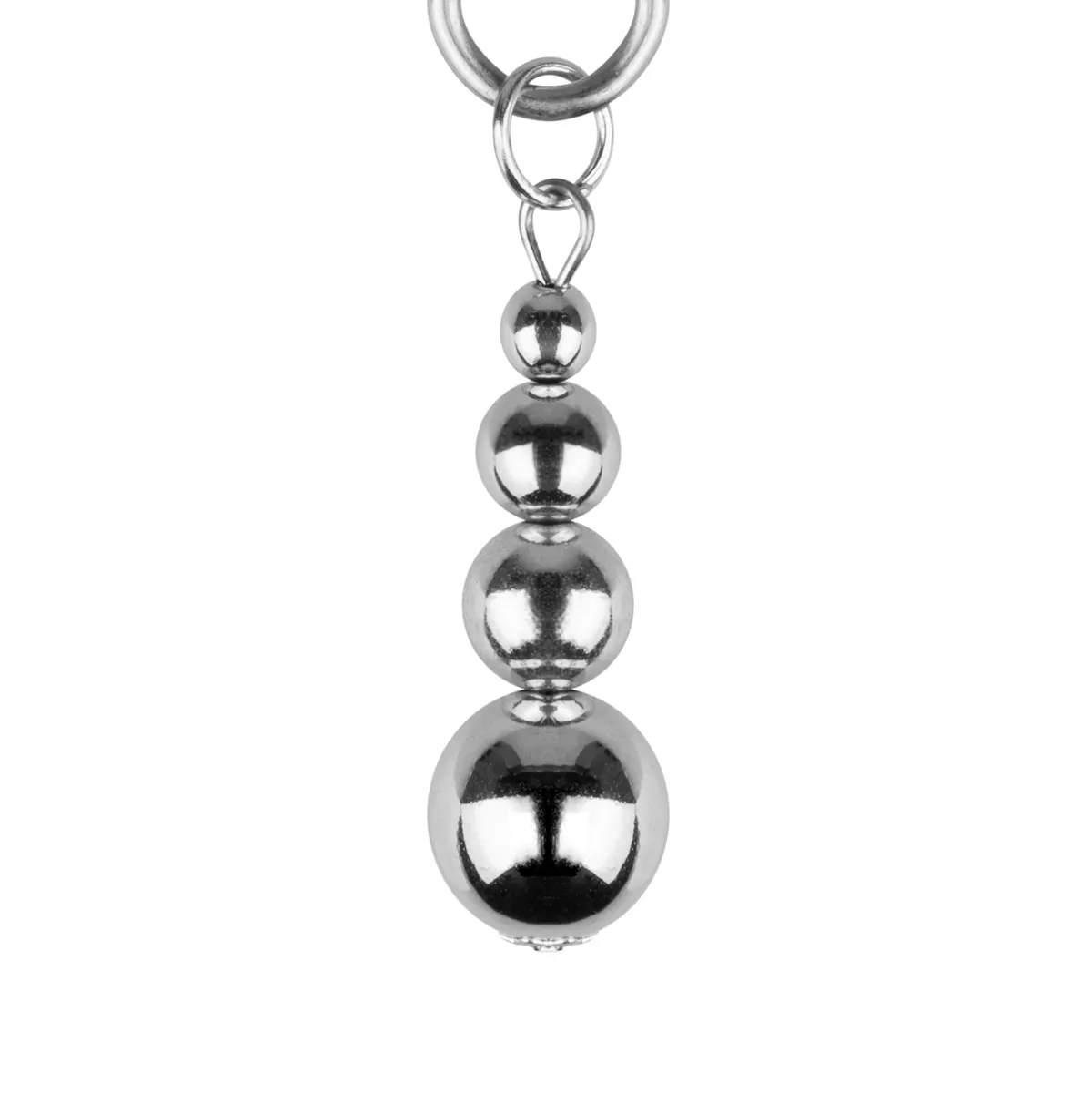Σφιγκτήρες θηλών Bedroom Fantasies - Nipple and Clitoris Clamps - Silver
