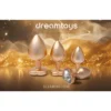 Σετ με 3 πρωκτικές σφήνες Pearl Gold Plug Set GLEAMING LOVE DREAMTOYS