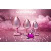 Σετ με 3 πρωκτικές σφήνες Pearl Pink Plug Set GLEAMING LOVE DREAMTOYS