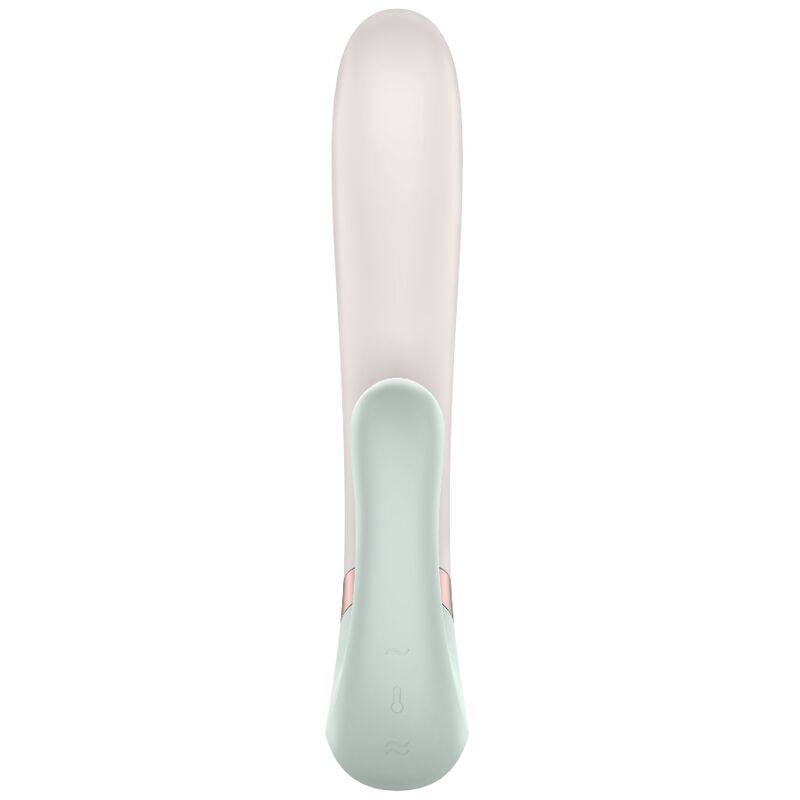Δονητής rabbit SATISFYER - HEAT WAVE VIBRATOR APP WHITE
