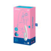 Δονητής rabbit SATISFYER - HEAT WAVE VIBRATOR APP WHITE