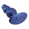 Πρωκτική σφήνα 5 Inch silicone Anal Plug Metallic Blue NMC