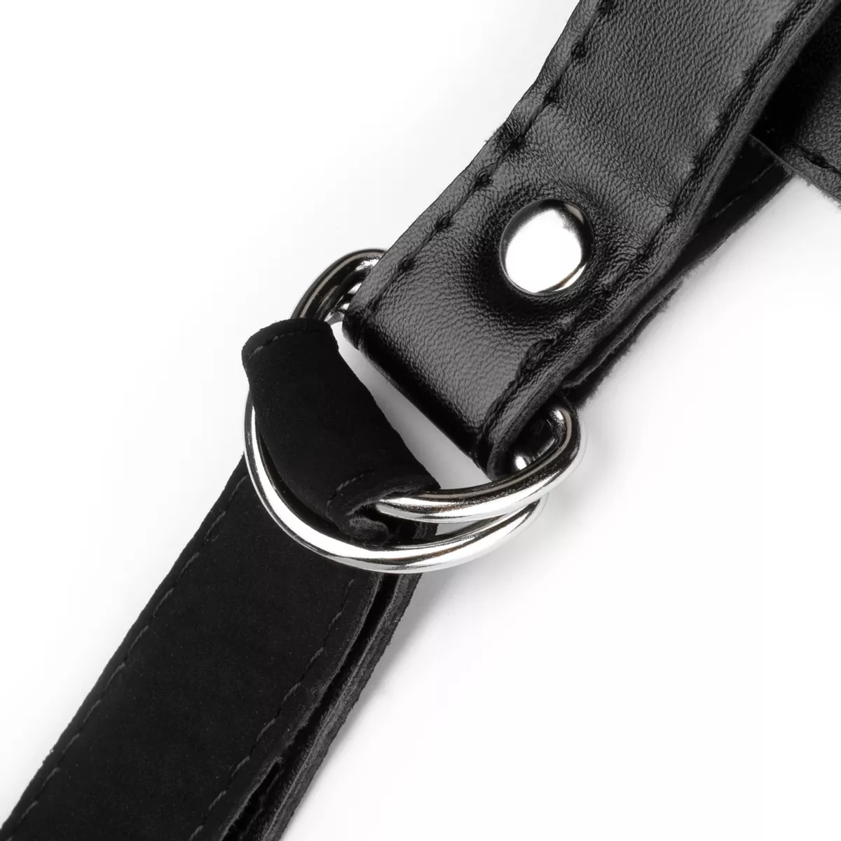Στραπον με 2 dildos Easytoys Fetish - Double Dildo Strap-On Set - Black