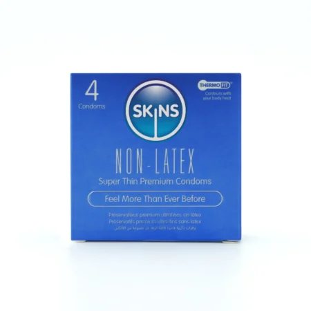 Προφυλακτικά χωρίς λάτεξ SKINS - LATEX-FREE CONDOMS PACK OF 4