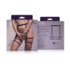 Ζαρτιέρες Christine - Strappy Garterbelt Blushing - Black