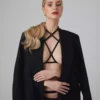 Bralette με λουριά Christine - Strappy Harness Bralette Fia - Black