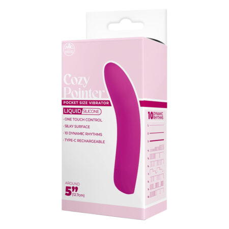 Μικρός δονητής 5 Inch Silicone 10 Function Vibrator Pink NMC